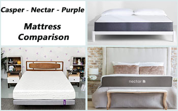 Casper vs Nectar vs Purple Mattress Comparison