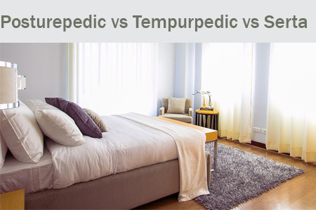 Posturepedic vs Tempurpedic vs Serta