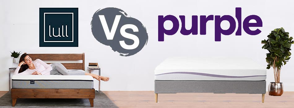 purple mattress vs lull